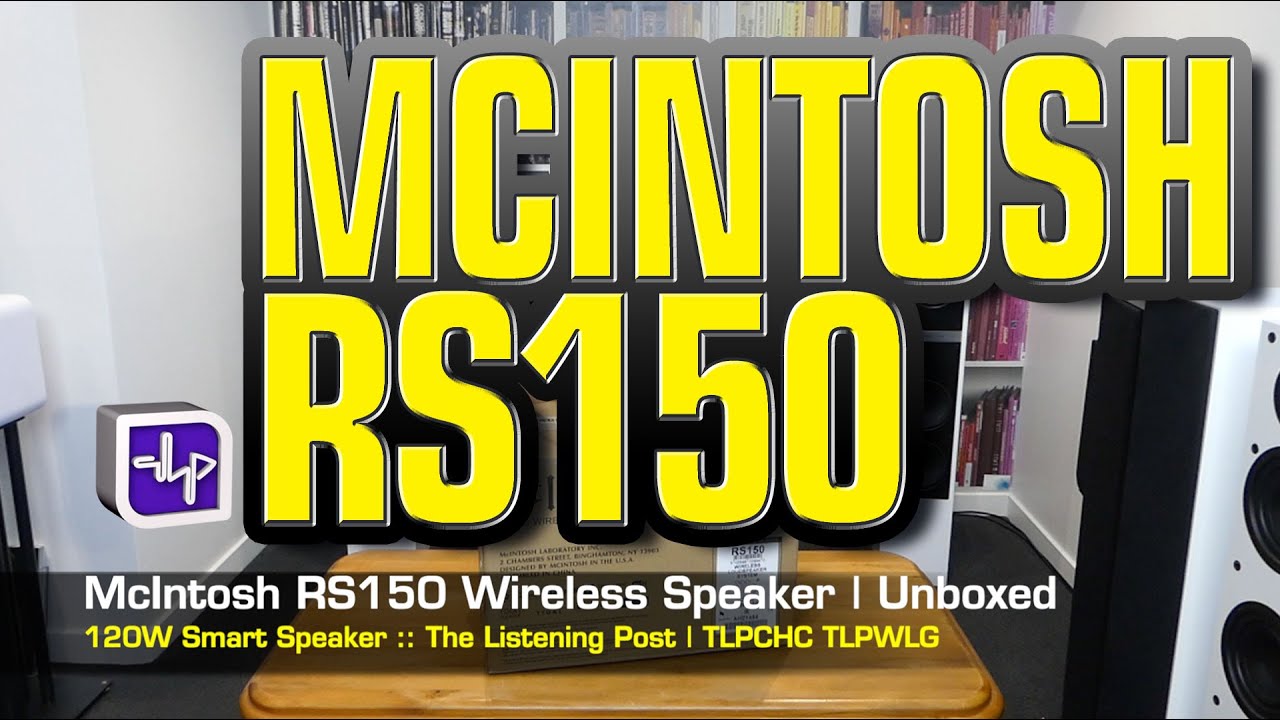 Беспроводная акустическая система McIntosh RS150 | The Listening Post | TLPCHC TLPWLG