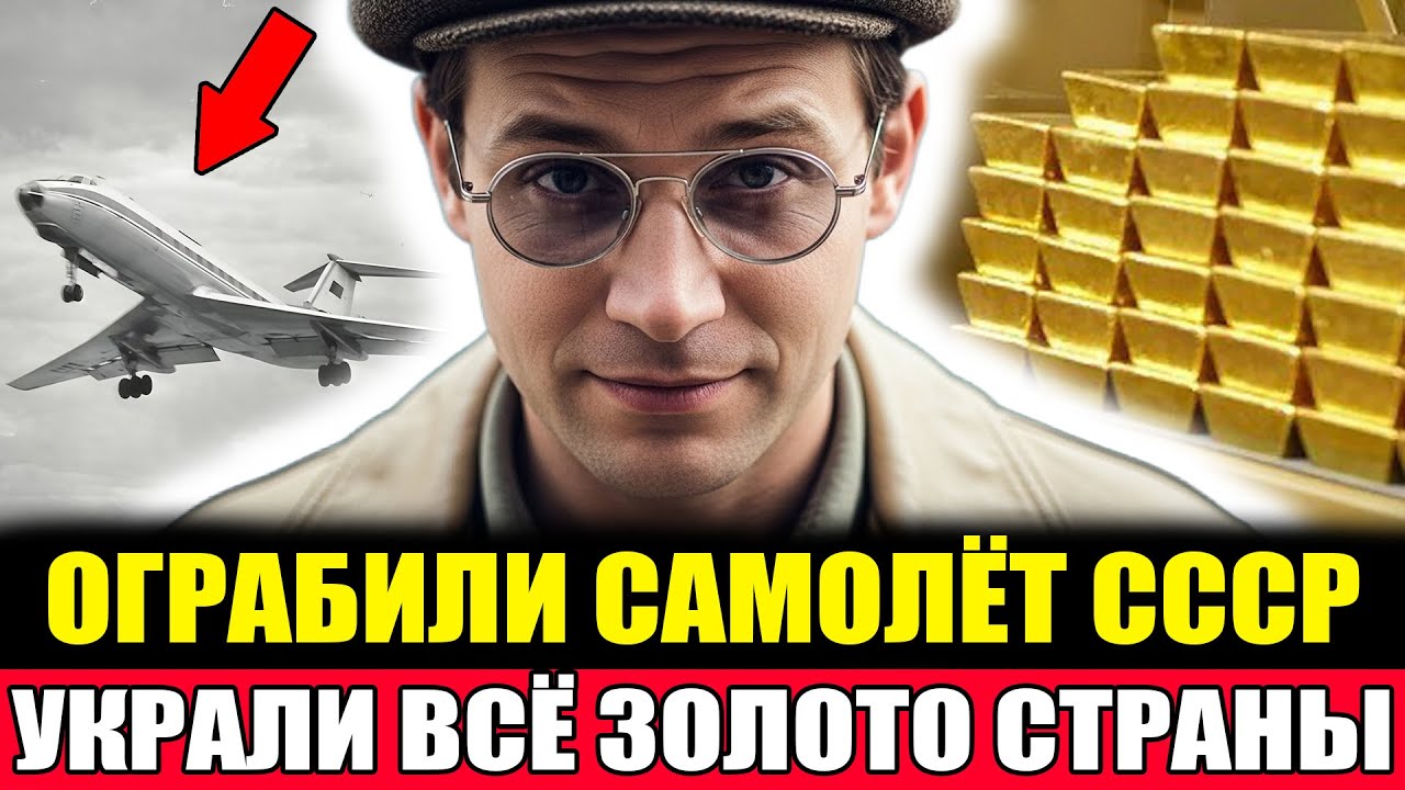ОГРАБИЛИ САМОЛЁТ СССР: Украли ТОННЫ ЗОЛОТА и РАСТВОРИЛИСЬ В НЕБЕ! Документальный Фильм СССР