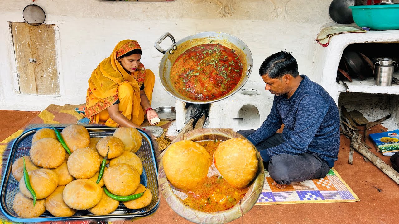 आ जाओ सभी इस कोहरे भरी ठंड में मूँग डाल की खस्ता कचौरी और चटपटी आलू की सब्जी खाने🌺सेट हो गया पूरा घर