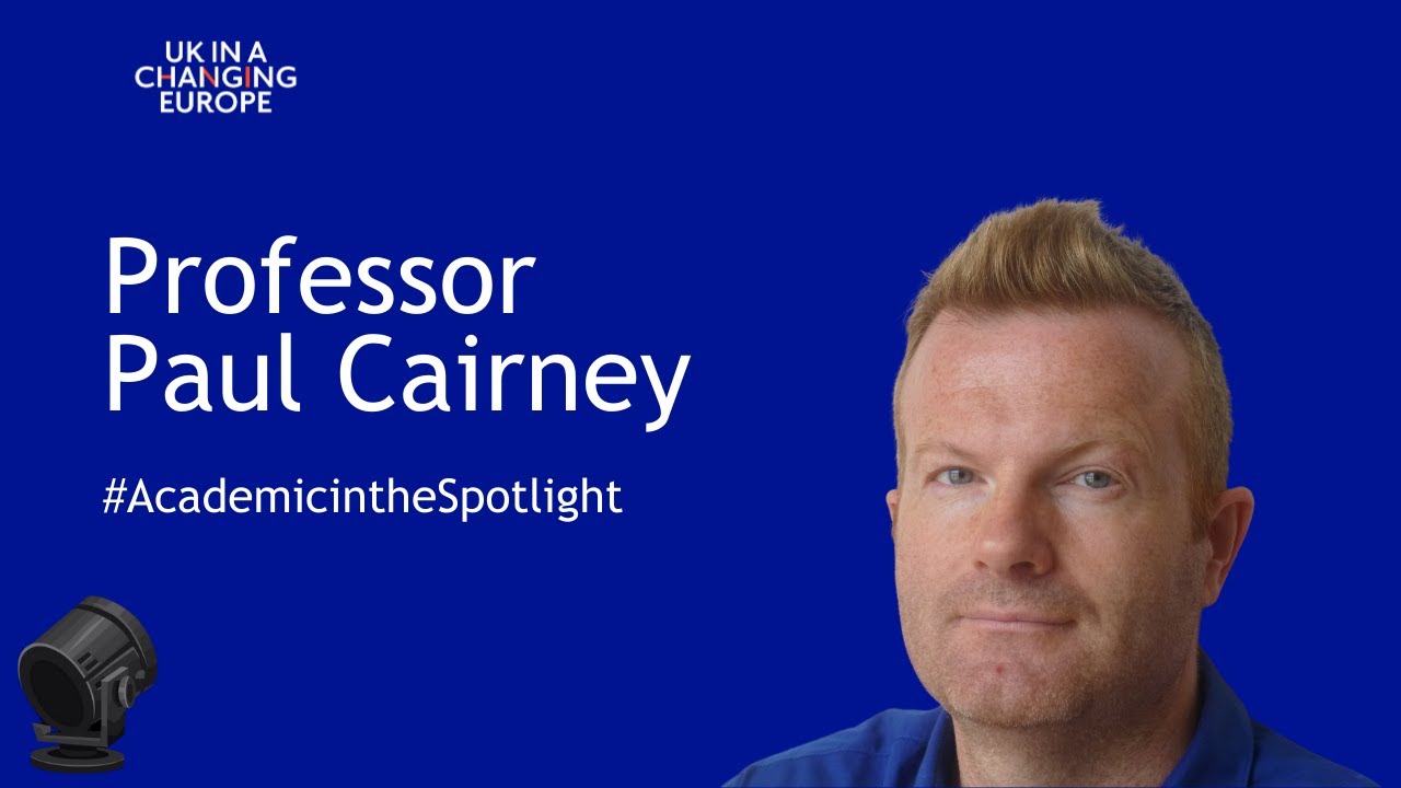 Who controls UK public policy? - Meet Professor Paul Cairney