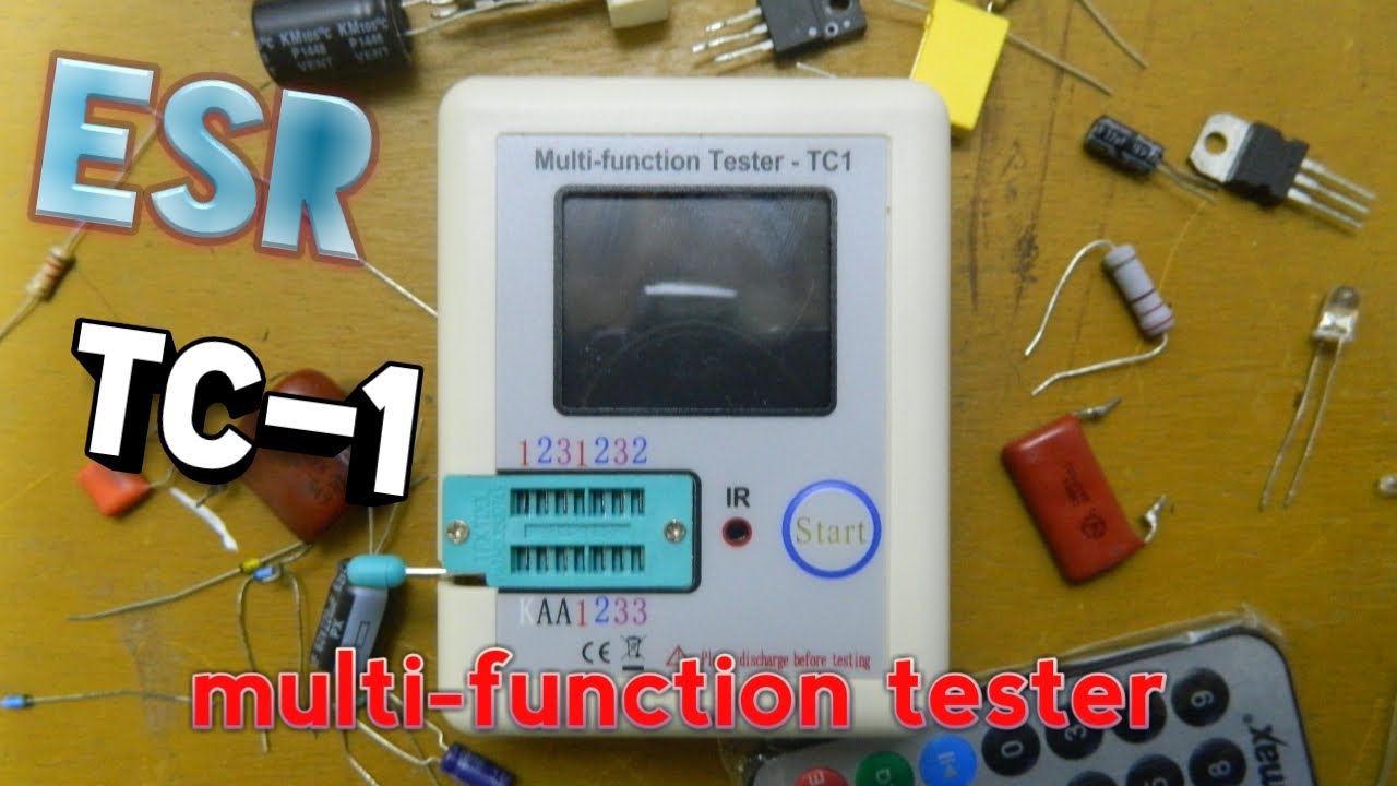unboxing multi-function Tester-TC1