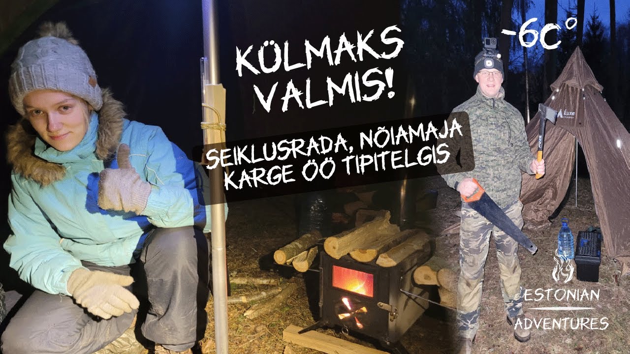 Seiklus ja ööbimine koos tipitelgi mugavustega karges Vitipalus