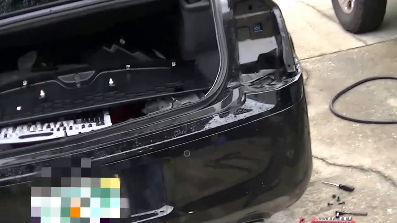 HowTo: Removing the Rear Bumper on a 2012 Chrysler 300s