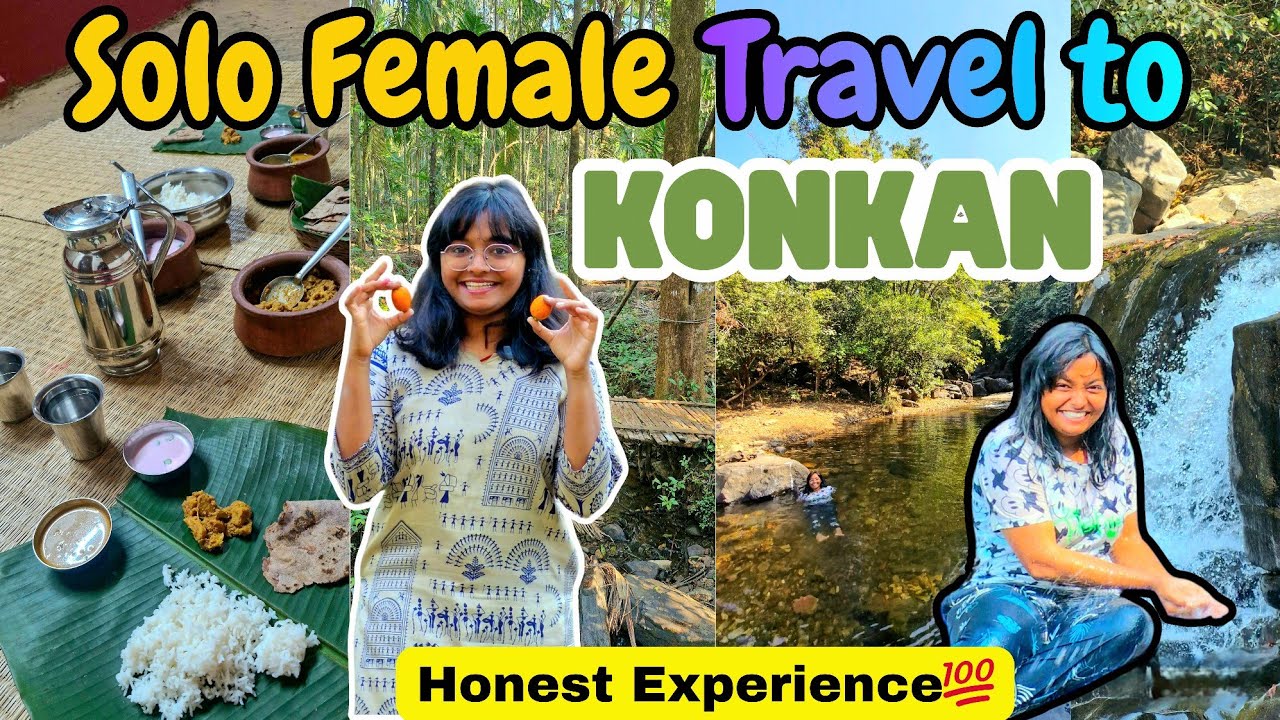 Solo Female Trip to Konkan💙 | Honest Experience💯