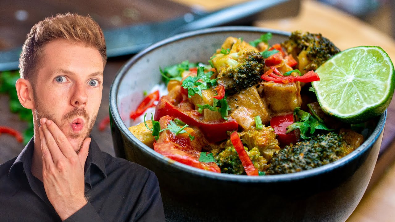 Rotes Thai Curry mit Kokosmilch | Thailändisch kochen lernen