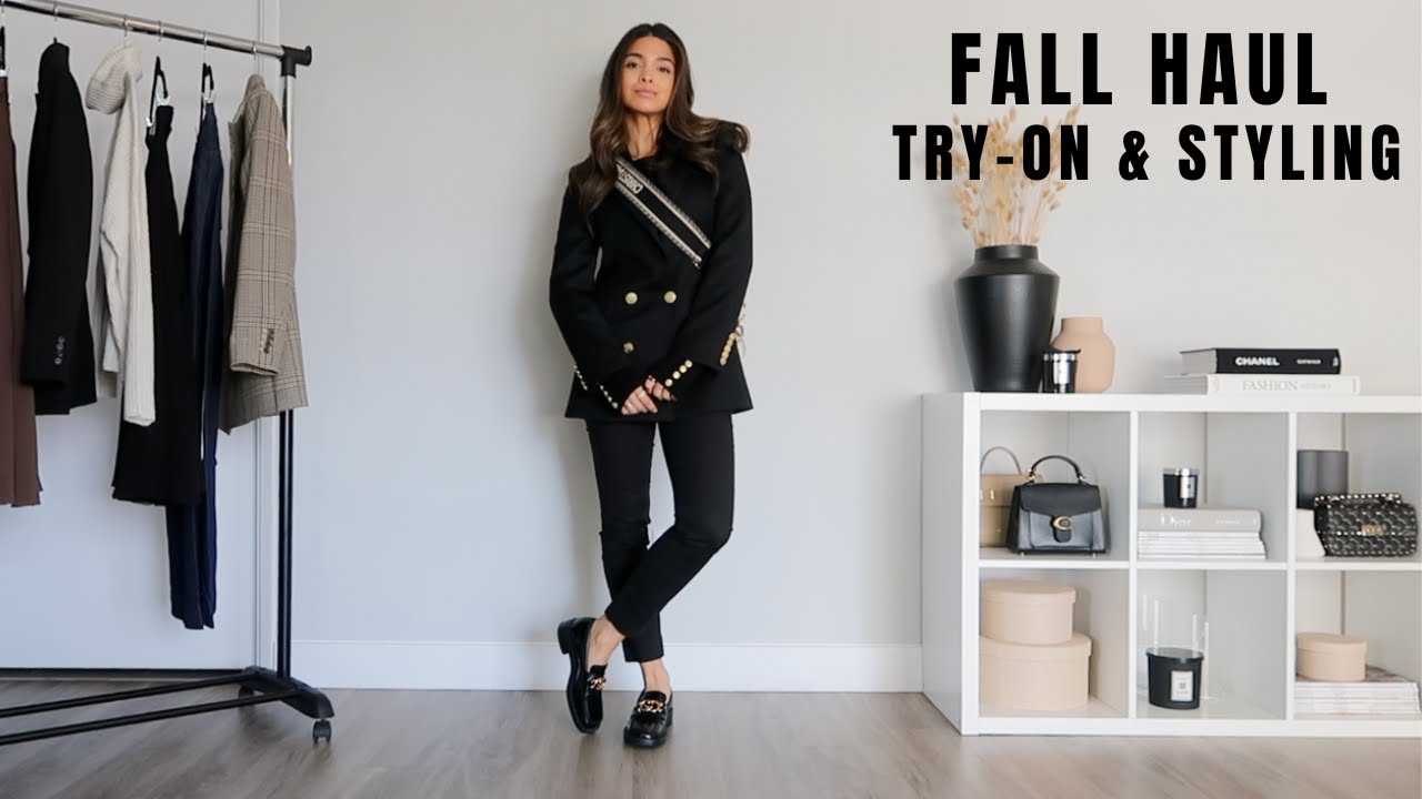 FALL TRY-ON HAUL | H&M, FARFETCH | SHOPPING MY WARDROBE SERIES | Samantha Guerrero