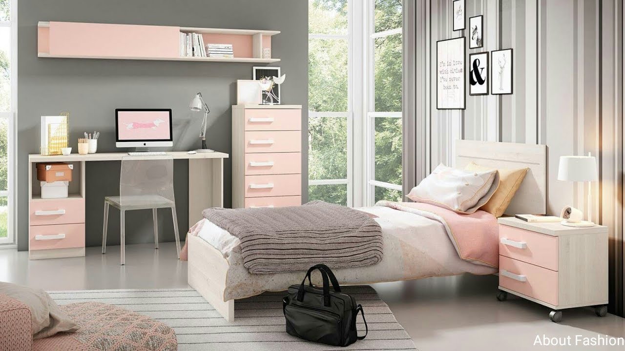 Dormitorios juveniles modernos para chico y chica | Tendencias en decoración diseño interiores 2025
