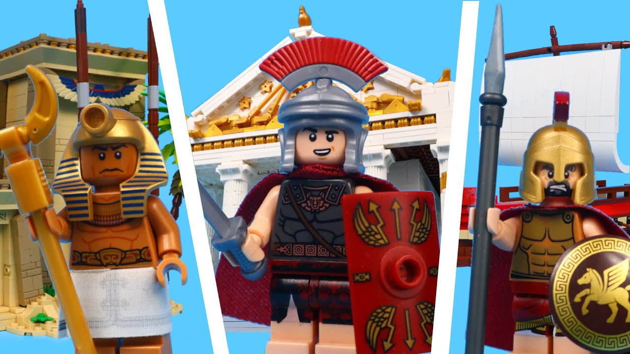 ODTWORZYŁEM STAROŻYTNOŚĆ z LEGO