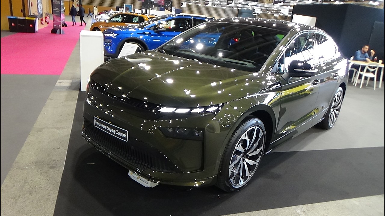 2026 Skoda Enyaq Coupe 85 Sportline - Exterior and Interior - Salon Automobile Lyon 2025