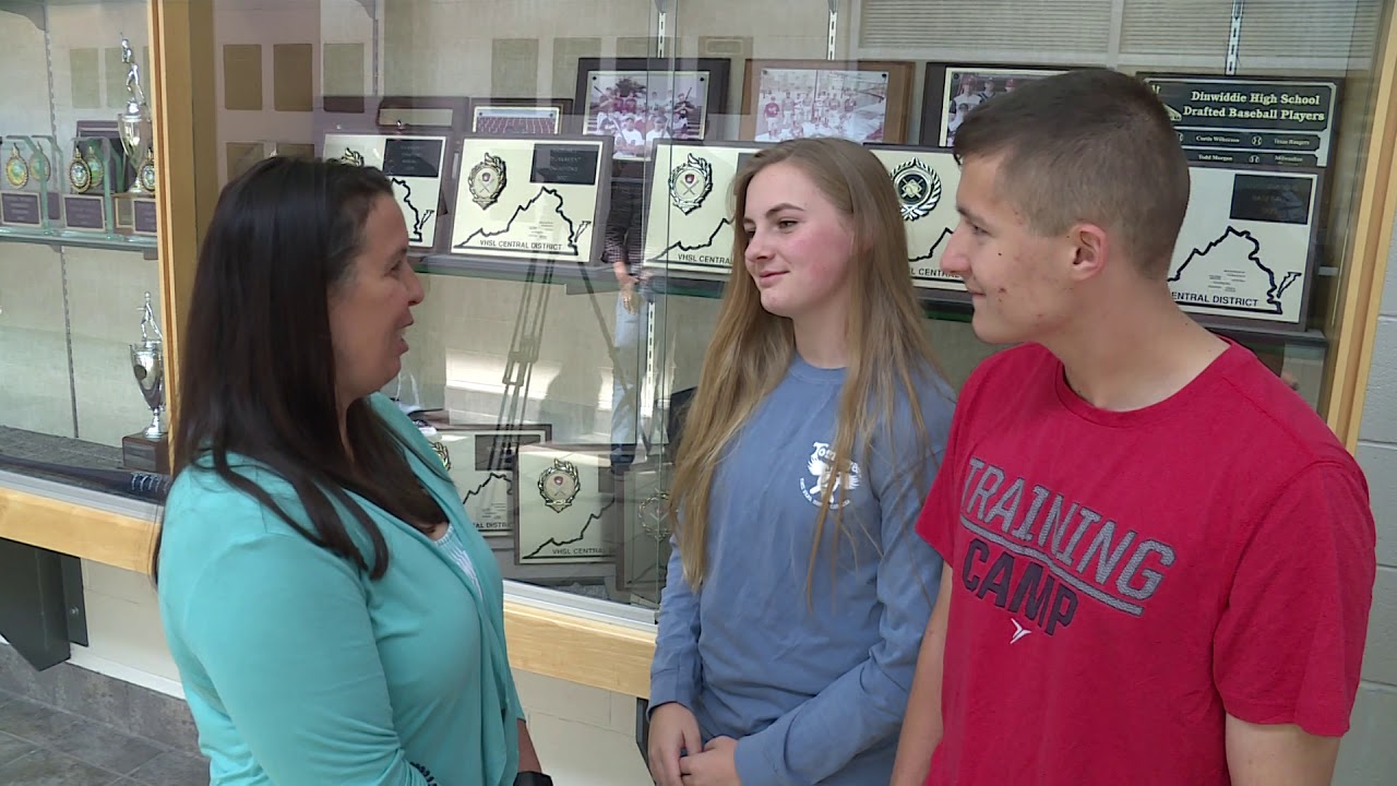 It's a family affair at Dinwiddie High School