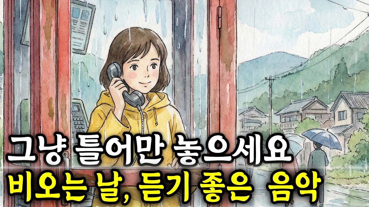 [발라드 노래 모음]  ☕ 비오는 날, 듣기 좋은 음악 | 그냥 틀어 놓기 좋은 카페음악