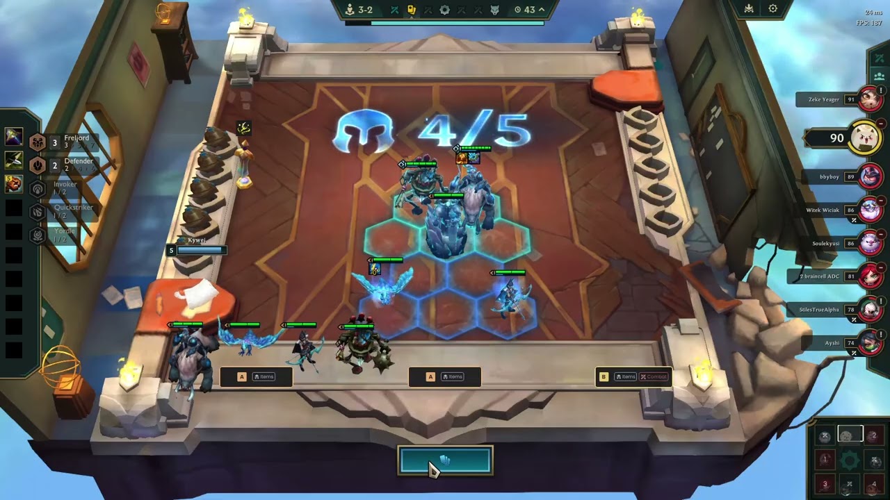 TFT Gameplay – Ranked Match | No Commentary | 6