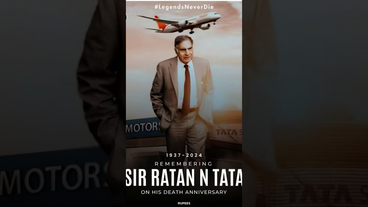 Remembering the great indian Sir RATAN TATA death anniversary #csk