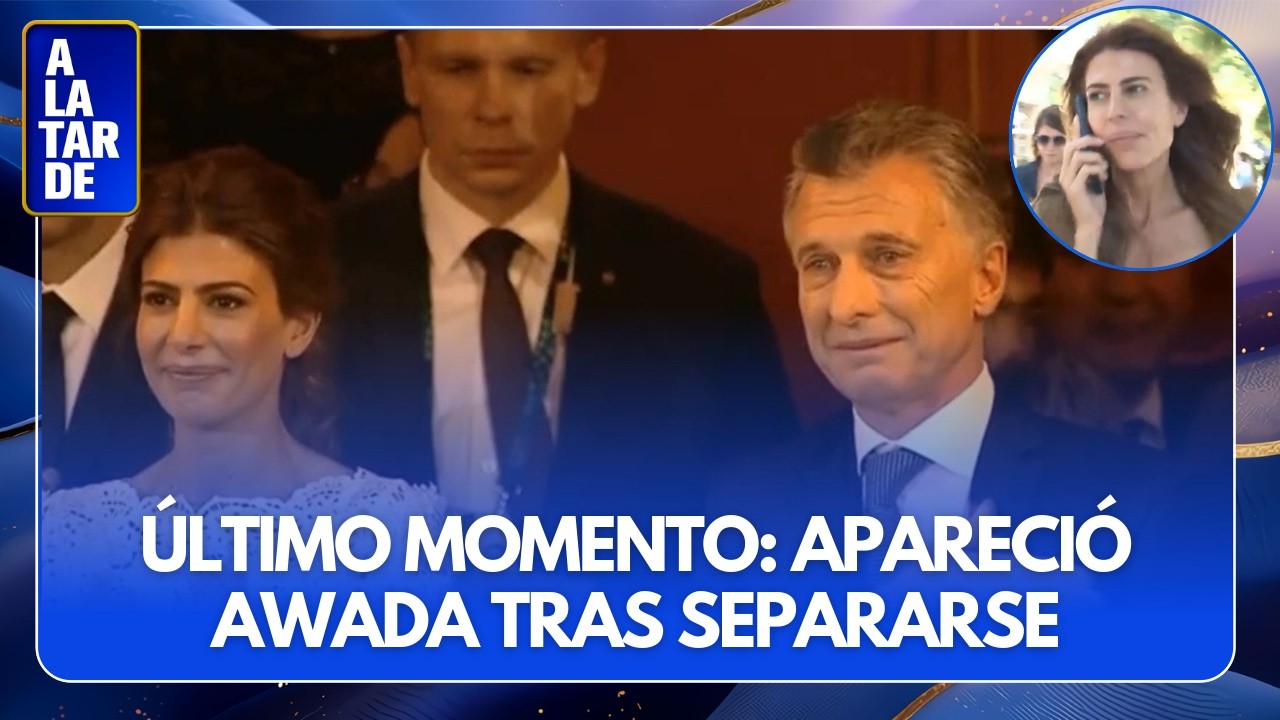 💣 BOMBA: REAPARECIÓ JULIANA AWADA POST SEPARACIÓN