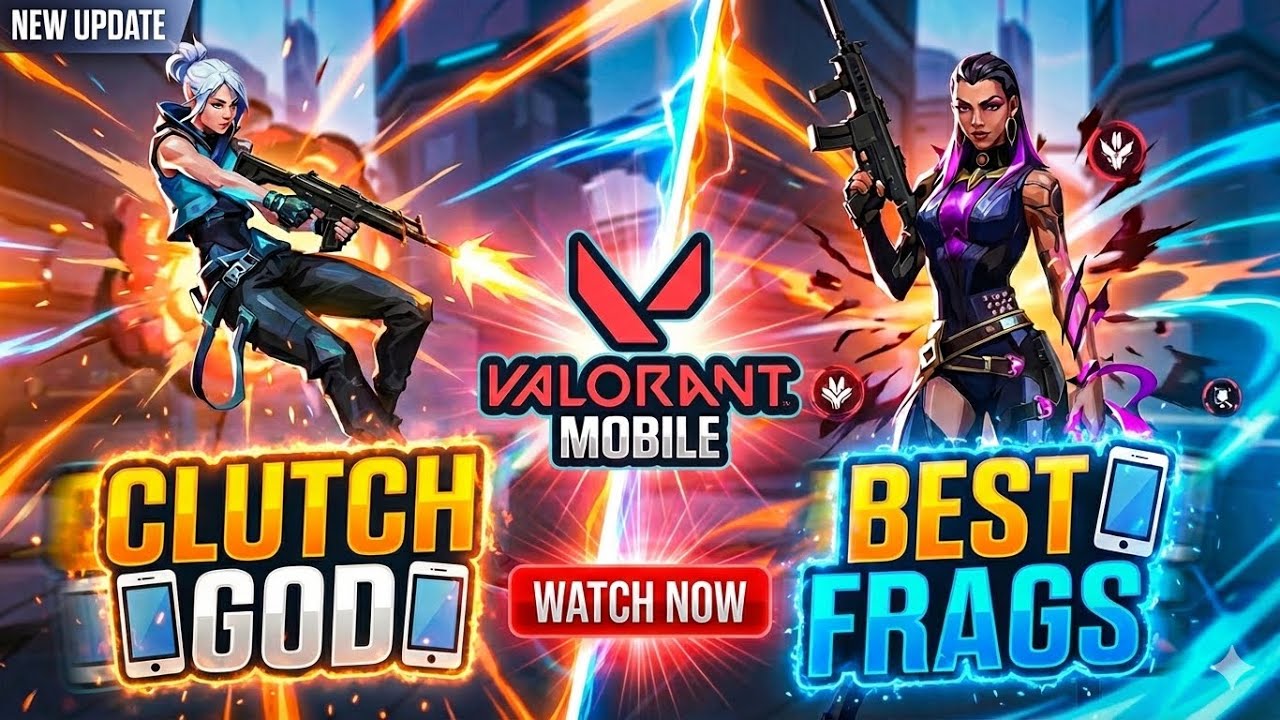 Valorant Mobile: Best Clutches & Frags (Ascendant Rank Gameplay)