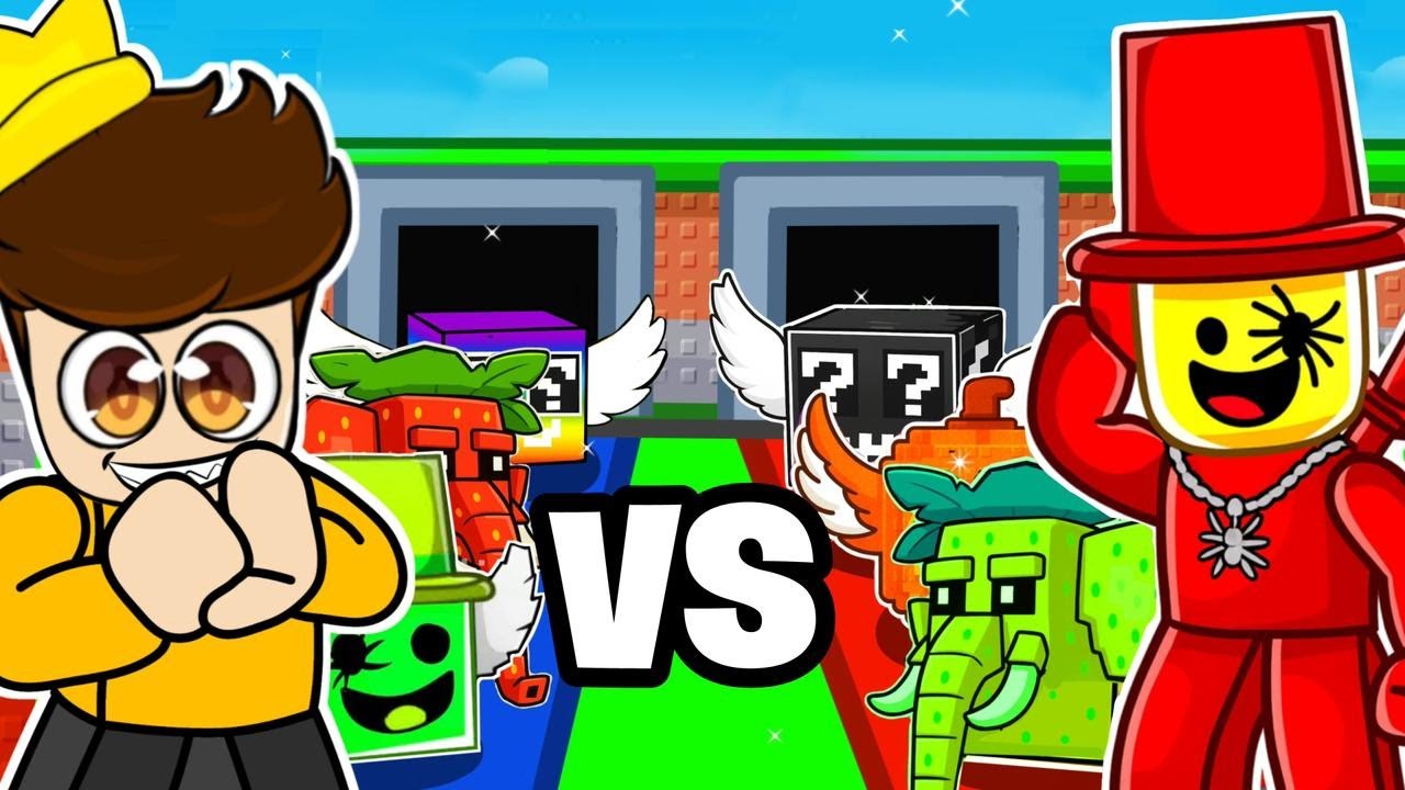 Random Lucky Block Race with My YouTuber Friend in Steal a Brainrot! 😱🔥