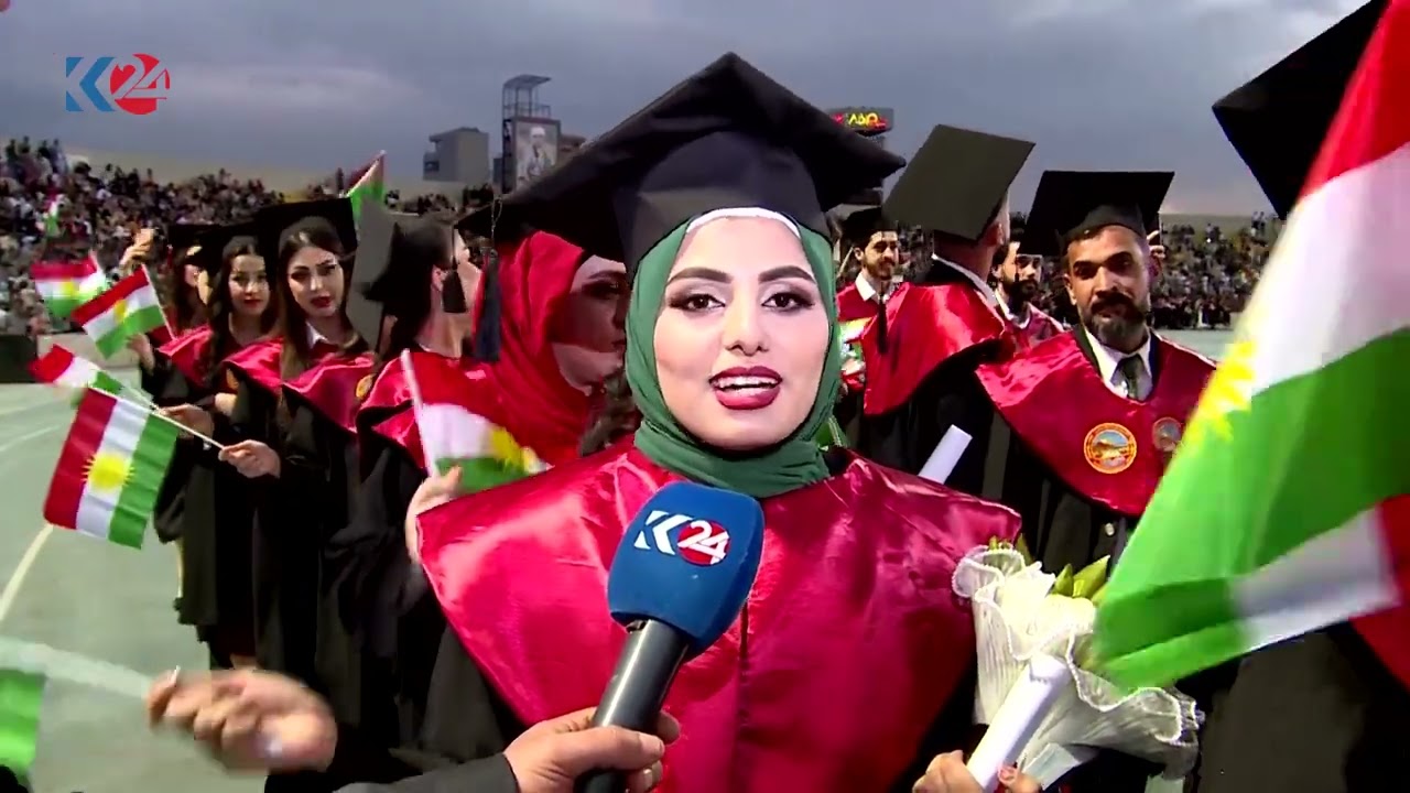 قوتابییانی دەرچووی خولی 42ـەمـینی زانکۆی سەڵاحەددین دڵخۆشی خۆیان دەردەبڕن