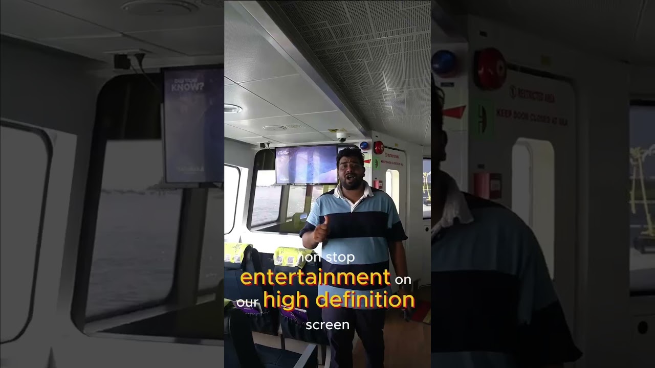 Best Ferry in Andaman and Nicobar. Inside the Nautika Ferry!