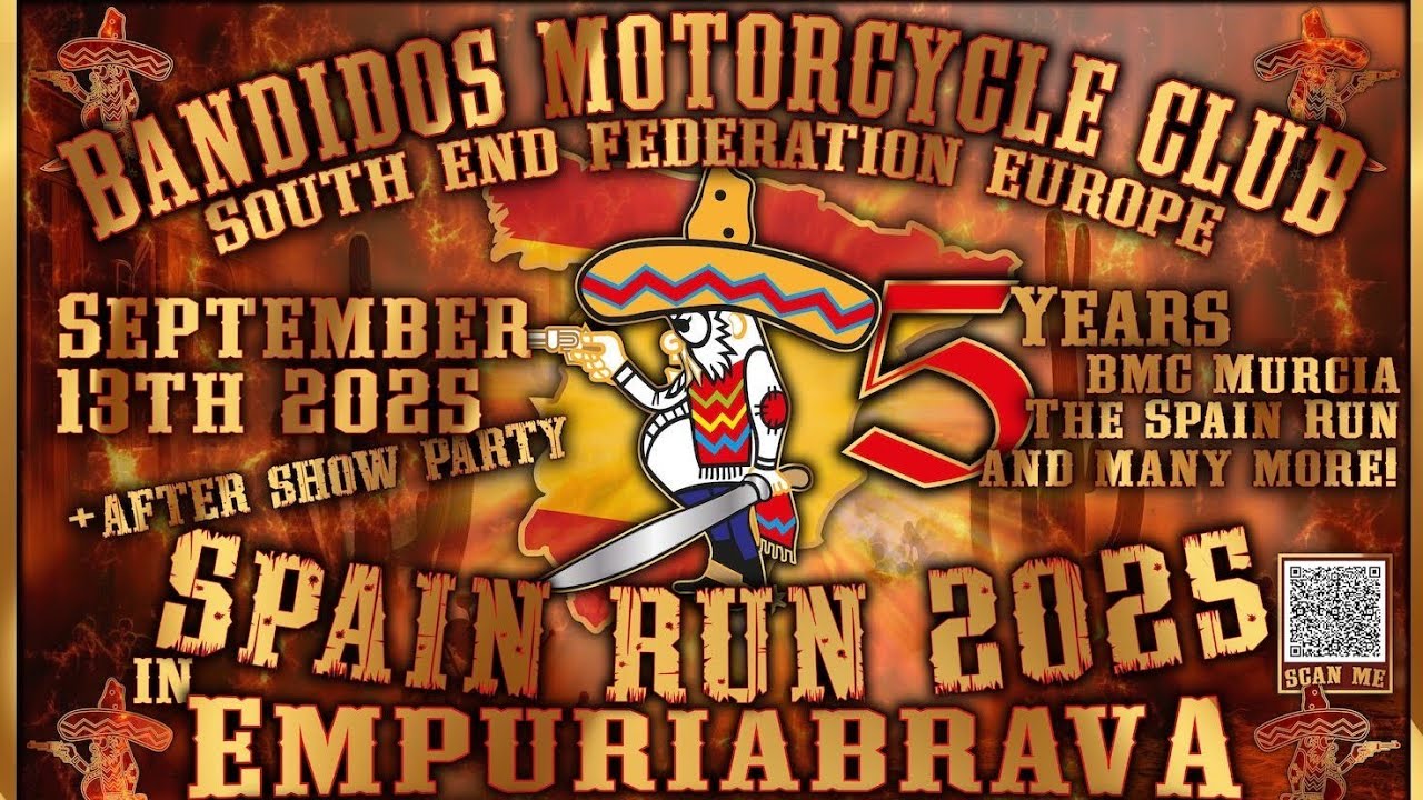 BANDIDOS MC SPAIN - SPAIN RUN 2025