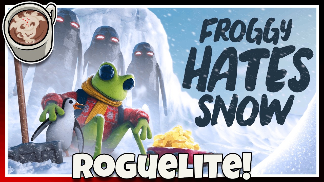 This Frog Is Cold, Determined & Adorable!