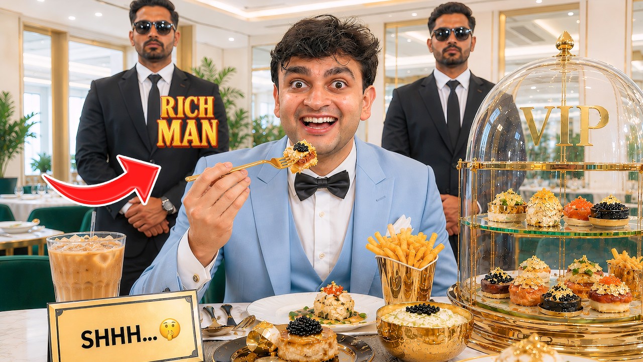 Eating What Rich People Eats for 24 Hours