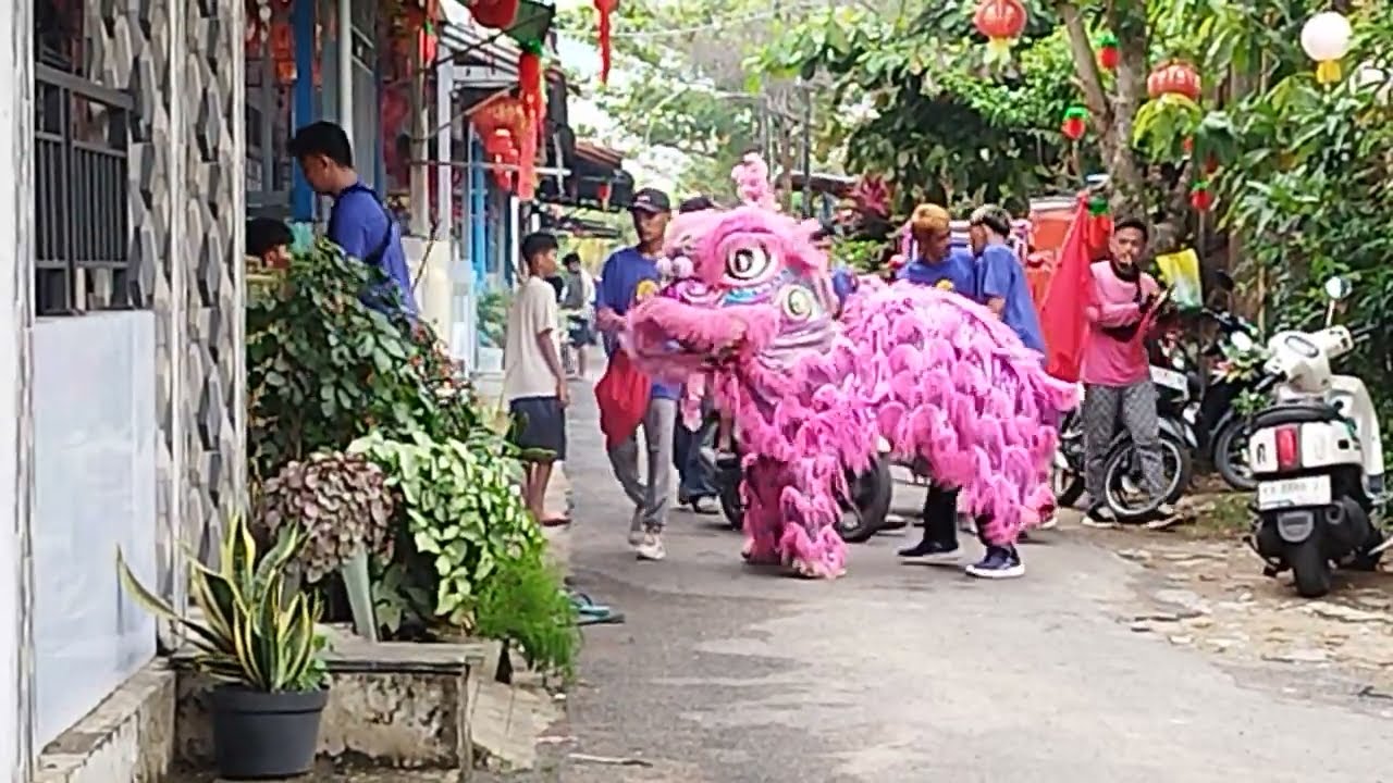 Tim Barongsai Suci Pontianak di Jl.Adisucipto Gg. Hanura Indah Kubu Raya Bagian 2 (18 Februari 2026)