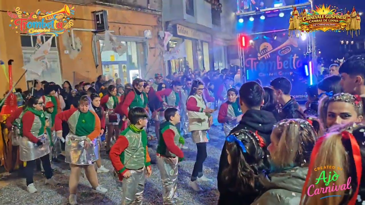 La Trombetta di Guspini al Carnevalinas di Guspini