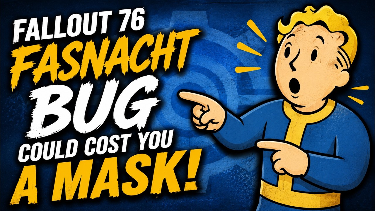 ⚠️ Баг на событии &laquo;Фаснахт&raquo; в Fallout 76 может стоить вам маски! ⭐