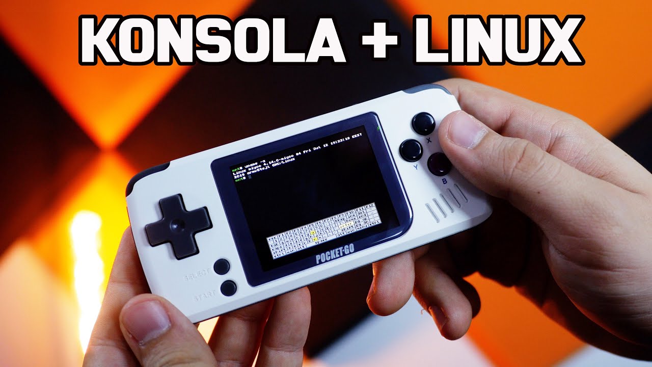 PocketGO - mała konsolka z linuxem 🐧