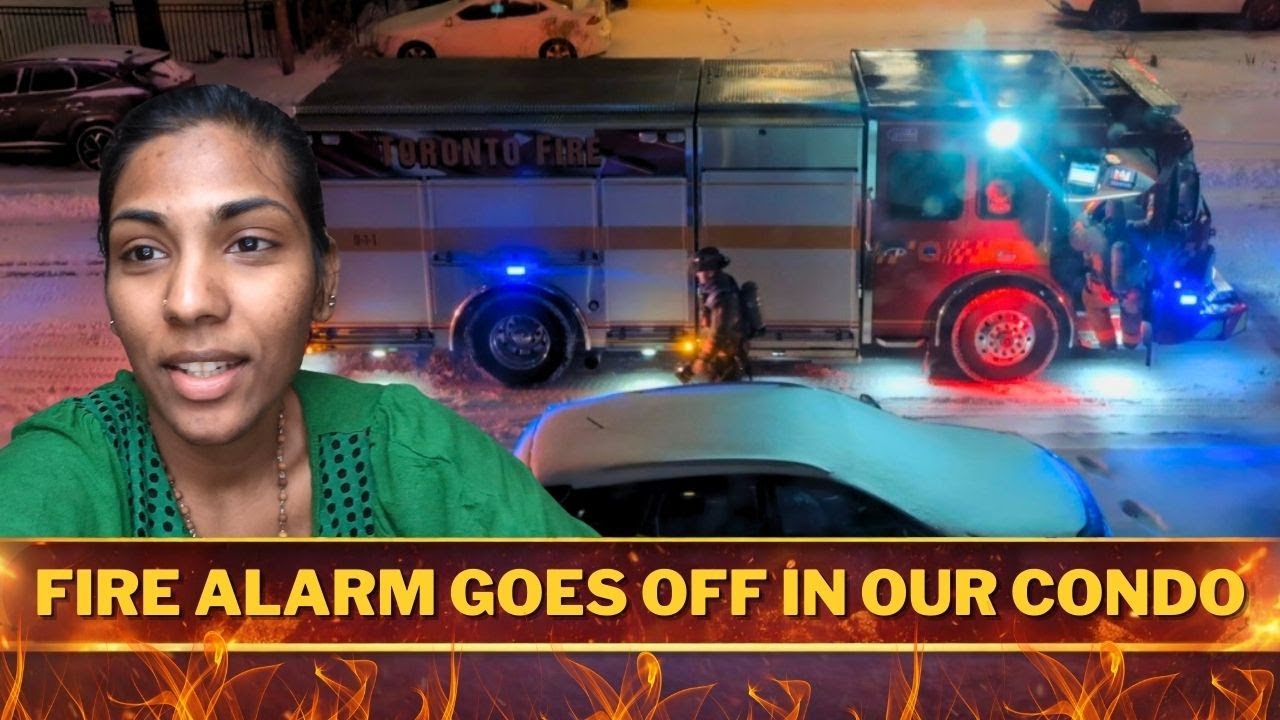Fire Alarm Went Off in Our Condo | Canada Tamil Vlog | JebaMaliniVlogs [TAMIL]