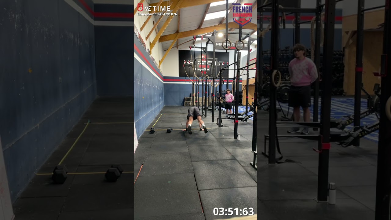Wod 3 qualif French Throwdown 2026 
