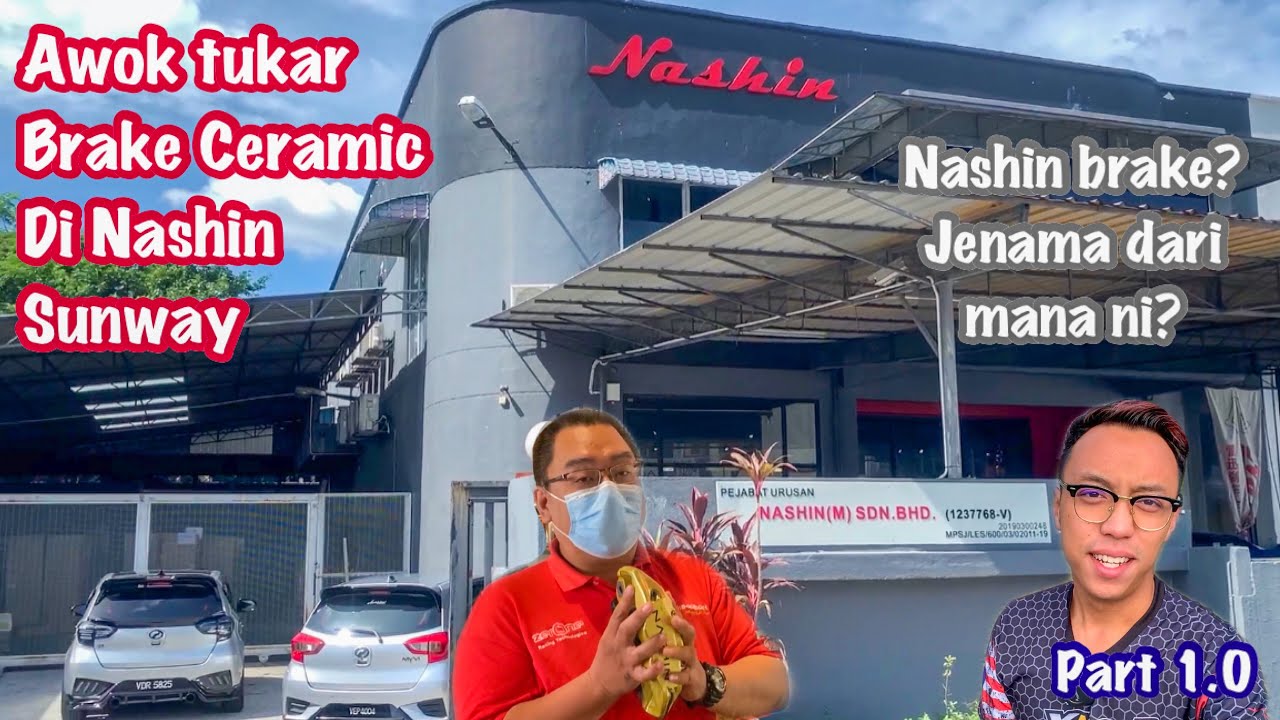 TUKAR BRAKE STANDARD PERODUA MYVI G3 KEPADA NASHIN BRAND 🔥 | REVIEW NASHIN SUNWAY | BRAKEPAD RM2+++