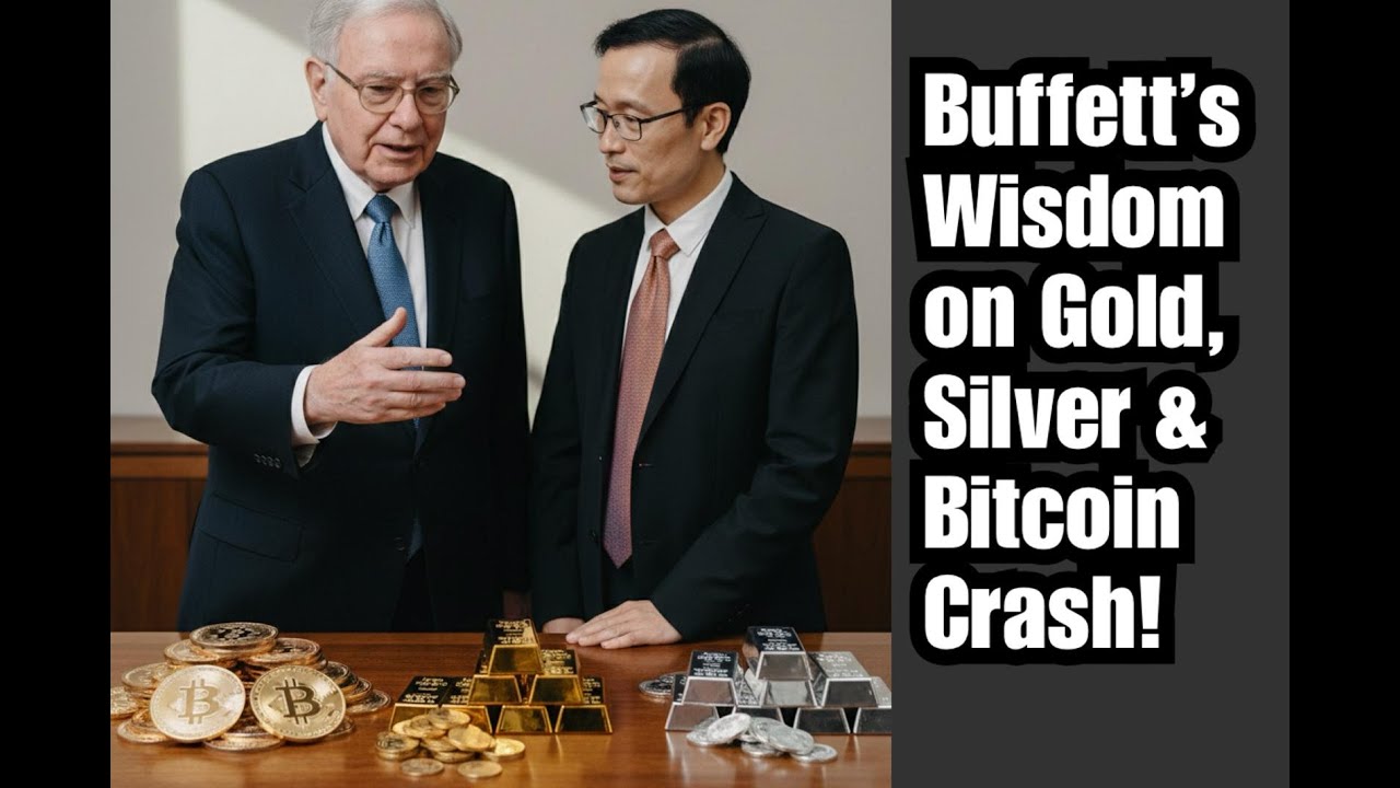 Gold, Silver, Bitcoin All Crashing! Buffett&rsquo;s Warning on these Assets!