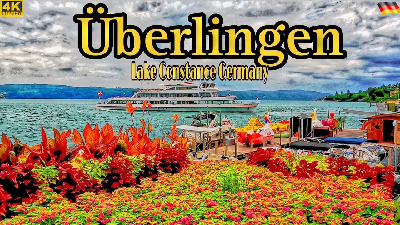 Überlingen Germany🇩🇪|Überlingen walking Tour 4K|Walk in the City| Überlingen Lake Canstance|德國博登湖