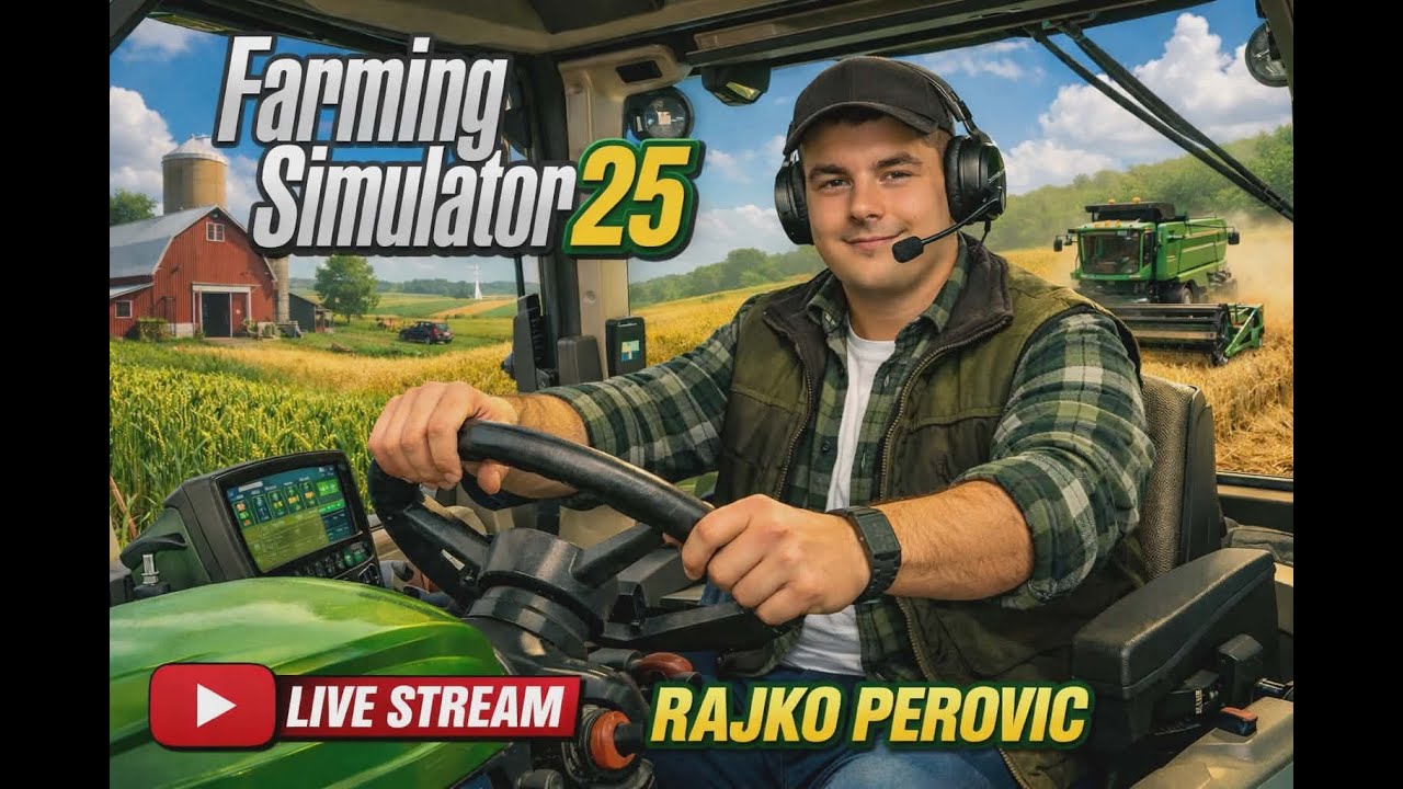 🔴KRECEM OD MALO $  BALKAN LIVE🔴 FS25  EP6 IGRAMO NA VOLAN