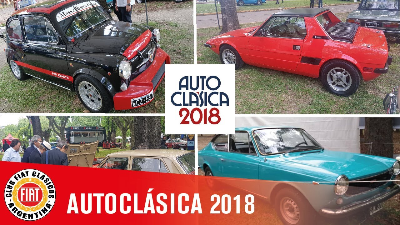 Club Fiat Clásicos en Autoclásica 2018 | Argentina