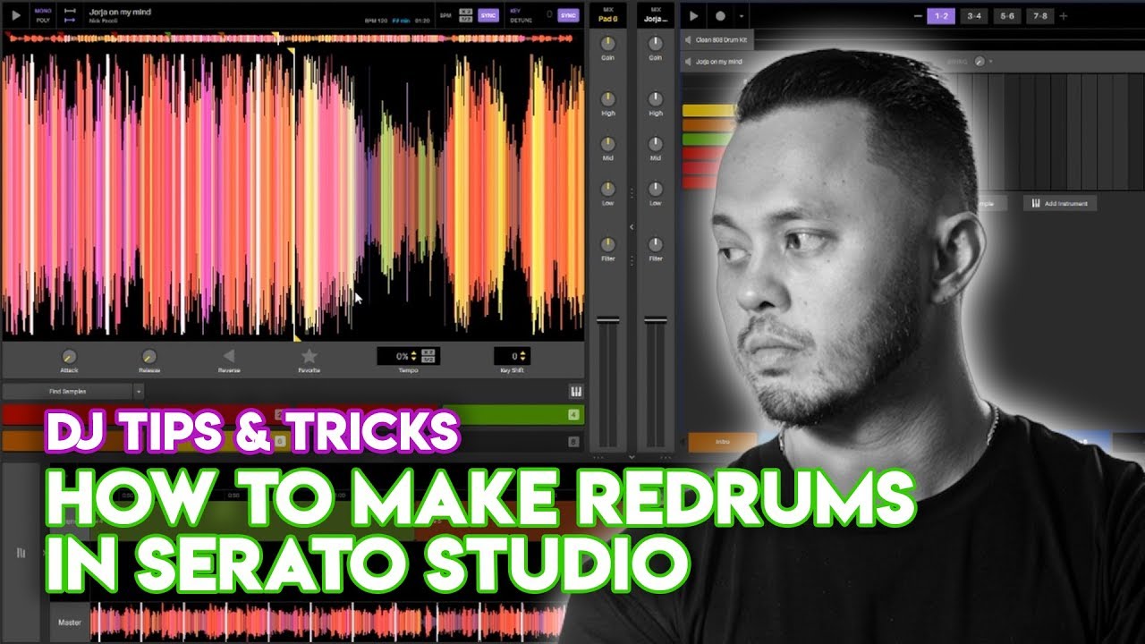 How To Make Redrums In Serato Studio - Fast and easy DJ edits!