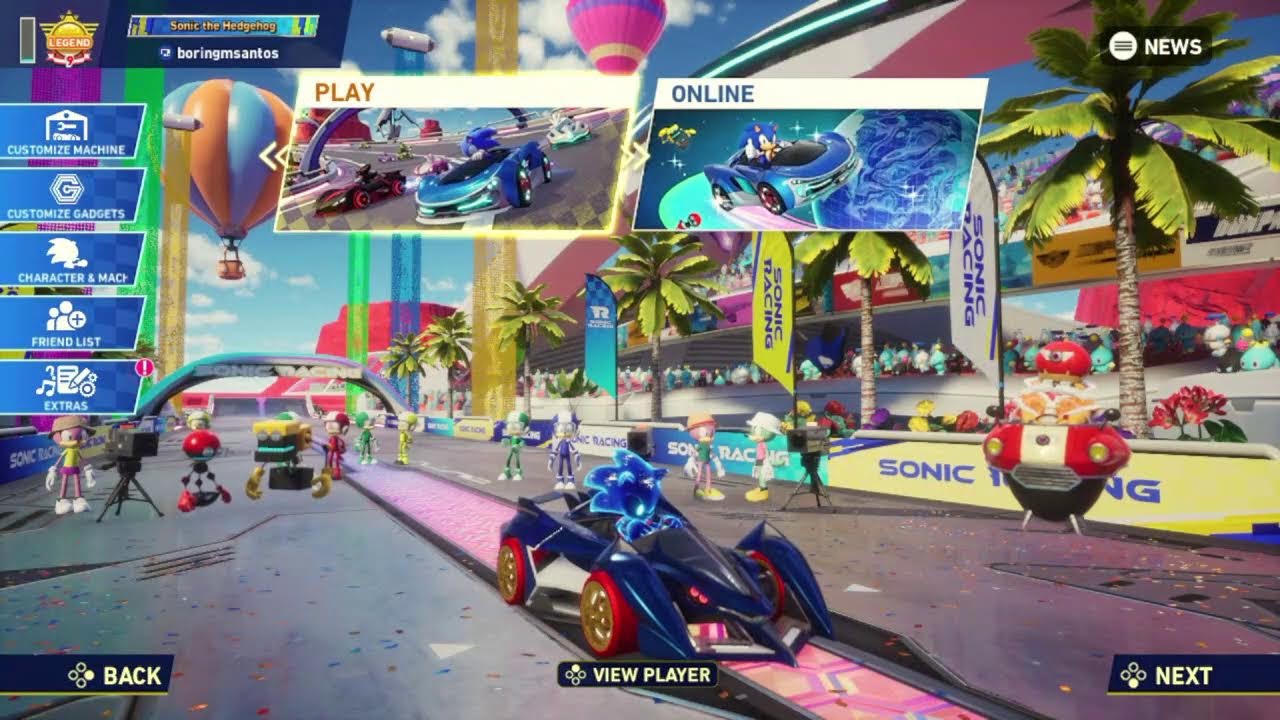 Getting all achievements in Sonic Racing CrossWorlds (Live)