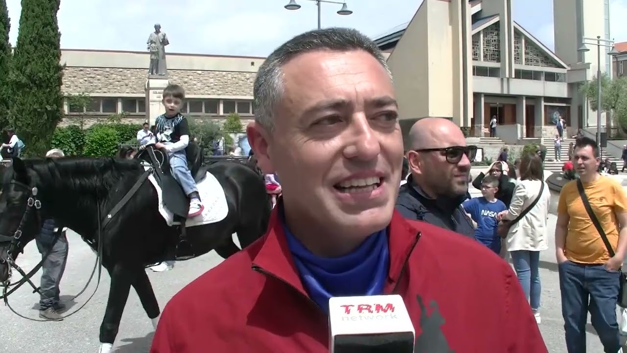 I cavalieri del Santo e la benedizione