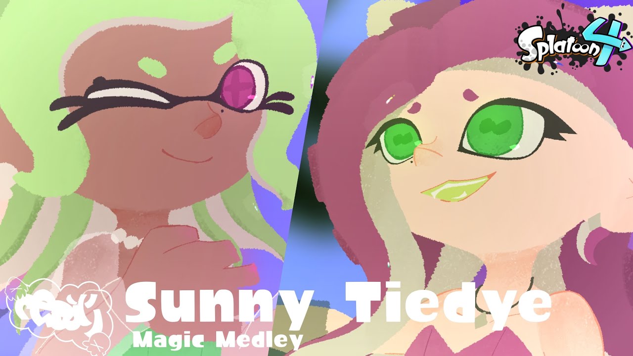 ☀️🎨 Splatoon 4 - Sunny Tiedye V2 - Magic Medley
