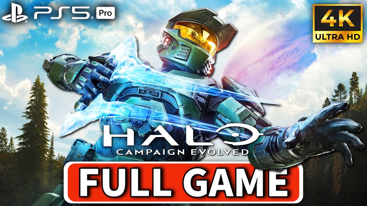 HALO Campaign Evolved - Gameplay Walkthrough Part 1 - 100% [4K] All Skulls & Terminals