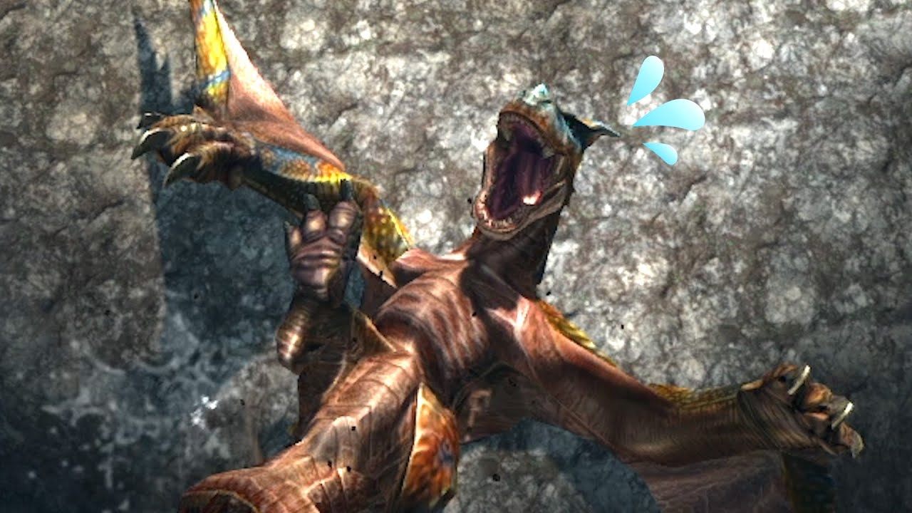 【MH】歴代モンスター技失敗集 (疲労モーション等)