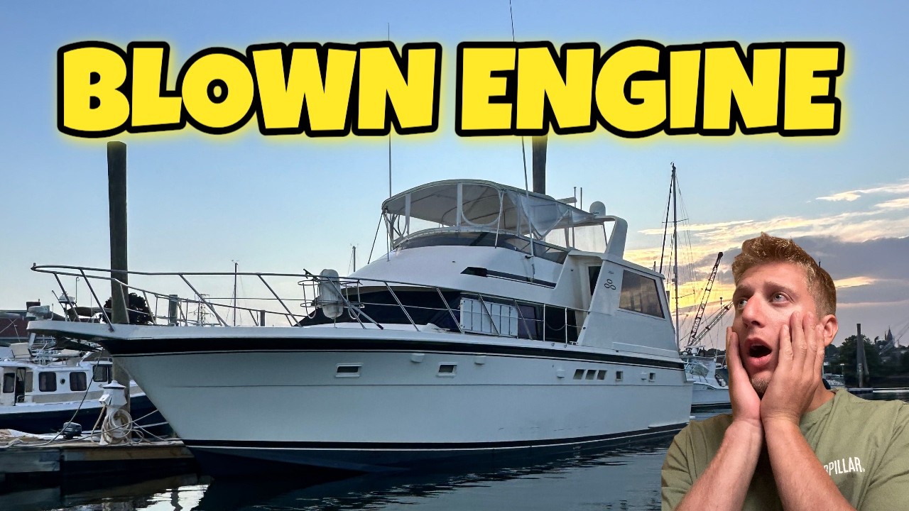 I Acquired a Beautiful 52ft Yacht... But it Has a BLOWN ENGINE.