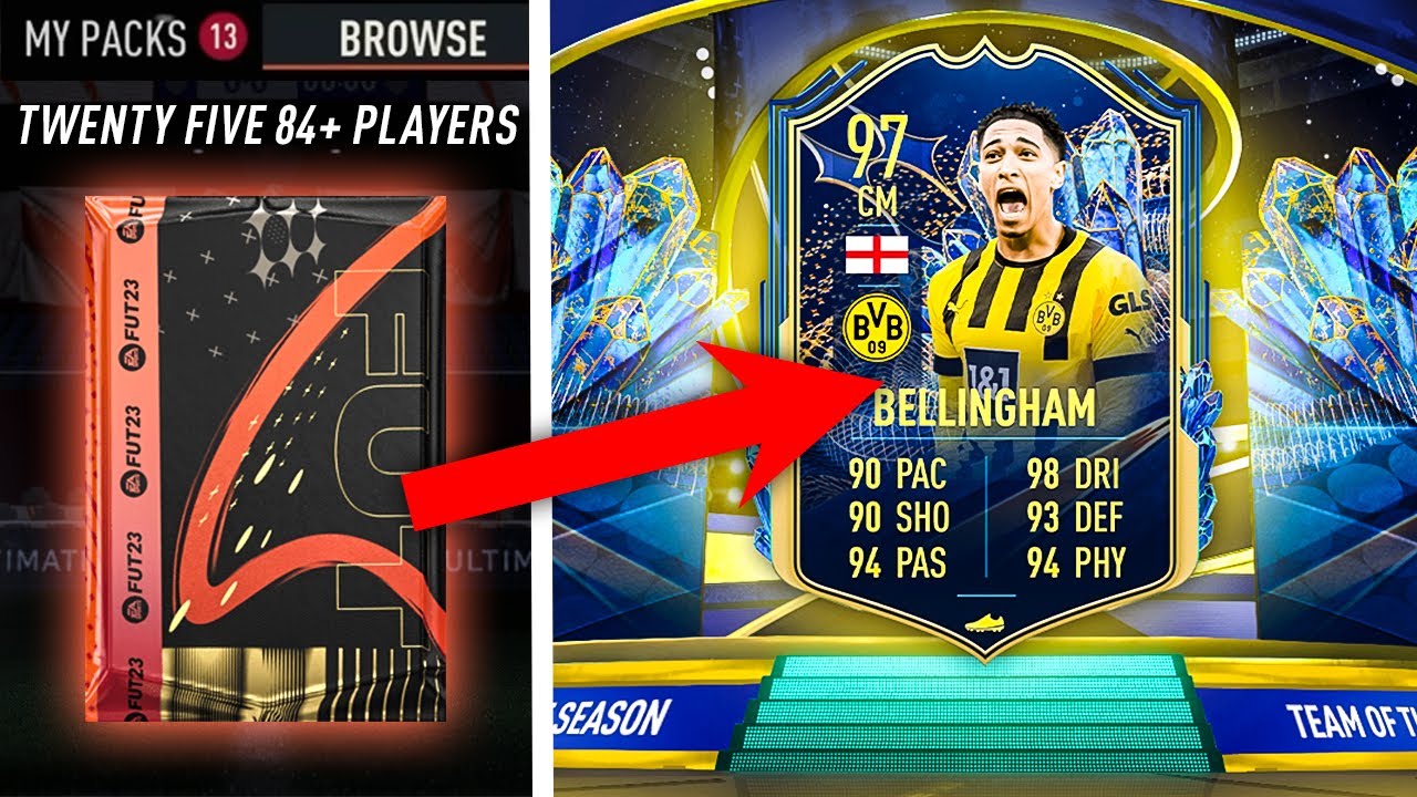 FIFA 23 84+ x 25 TOTS Bundesliga Swaps Packs!
