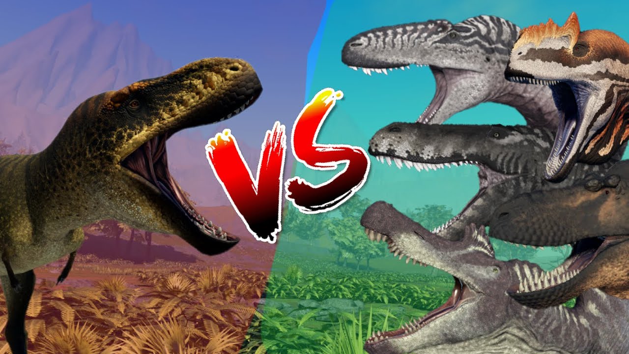 Tarbosaurus vs Strongest Carnivores | Prior Extinction