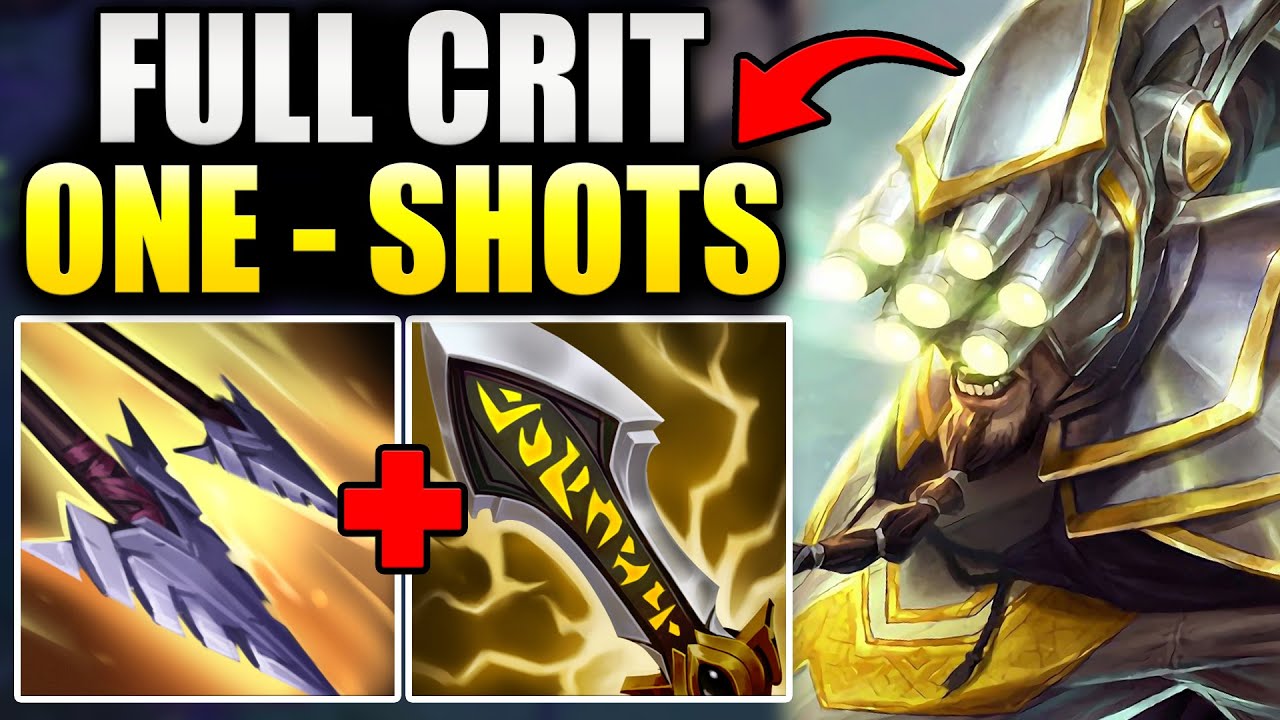 THIS NEW CRIT MASTER YI JUNGLE SETUP ABSOLUTELY DELETES YOUR ENEMIES.