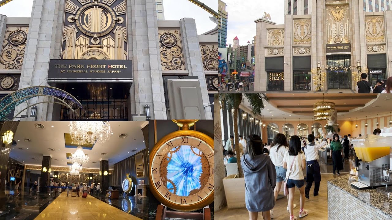 Tour of the Park Front Hotel at Universal Studios Japan, Osaka, July 2023