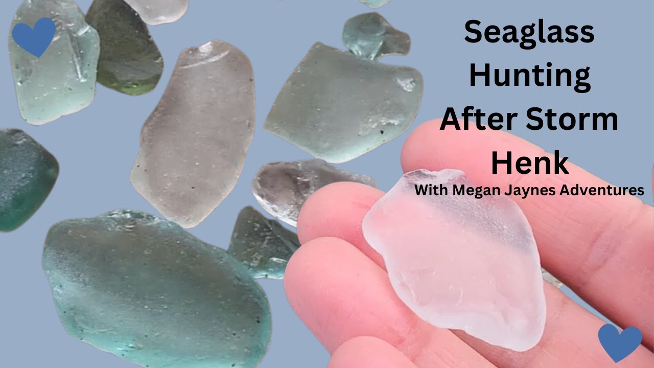 Seaglass Hunting After Storm Henk