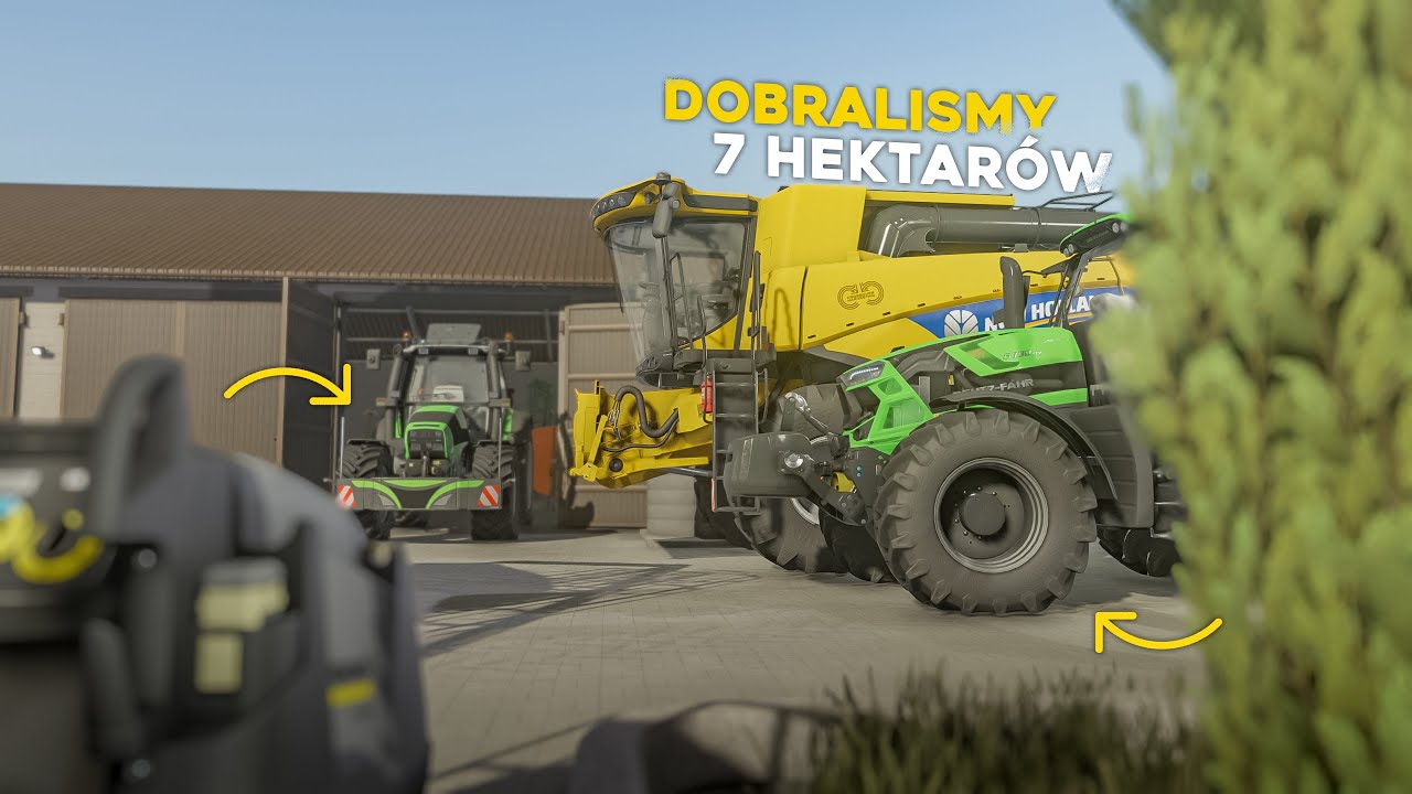 Zakupiłem 7 HEKTARÓW w KAWAŁKU! Rzepaki na Ostatku  | Podlasiacy: Szpakowo #32 | ☆DragonSky Channel☆