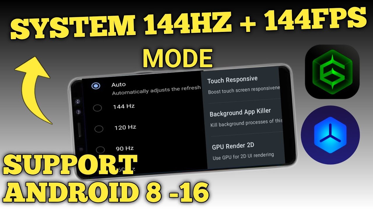 Разблокировка 120 кадров в секунду на Android + 120 Гц 144 FPS без рута, 100% работает | Максимал...